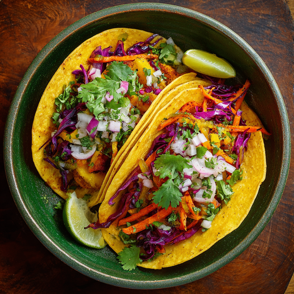 u7836198934_vegetable_tacos_in_a_green_bowl_--v_7_9205bd0e-5087-467e-941f-3de9cb4af539_3